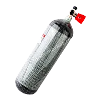 Баллон высокого давления Alsafe 6,8 л 300 бар с манометром для PCP — купить в Edgun Market