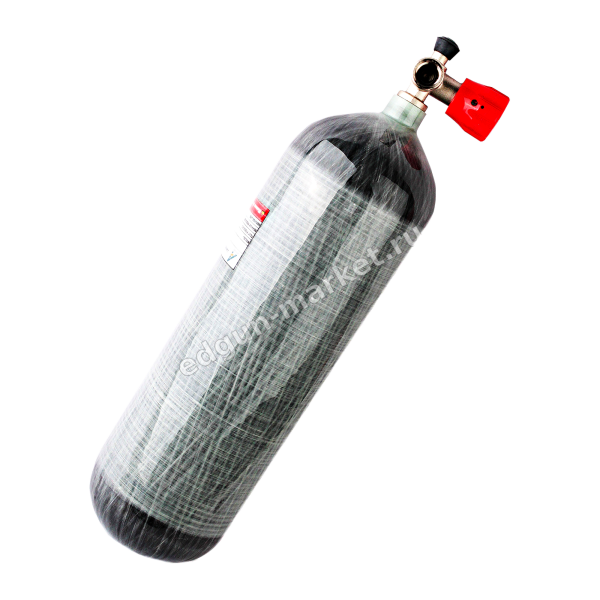Баллон высокого давления Alsafe 6,8 л 300 бар с манометром для PCP — купить в Edgun Market