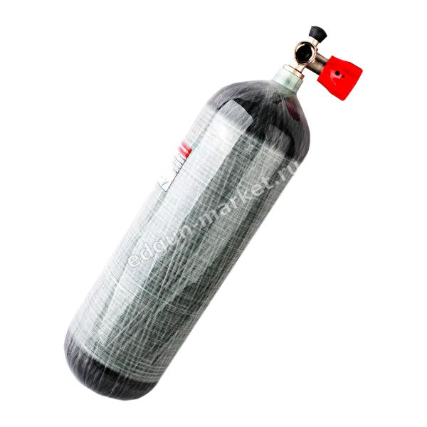 Баллон высокого давления Alsafe 6,8 л 300 бар с манометром для PCP — купить в Edgun Market