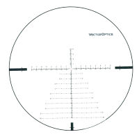 Прицельная сетка в поле зрения оптического прицела Vector Optics Continental x6 5-30x56 VCT FFP 34mm