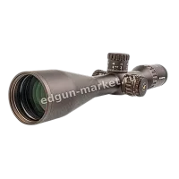 Continental x6 4-24x50 Coyote FDE под углом, объектив с просветлением
