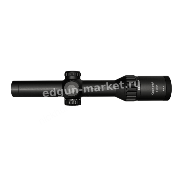 Профиль трубы сбоку оптического прицела Vector Optics Continental x6 1-6x24 LPVO