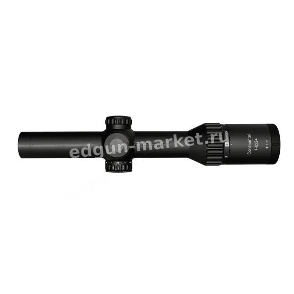 Профиль трубы сбоку оптического прицела Vector Optics Continental x6 1-6x24 LPVO
