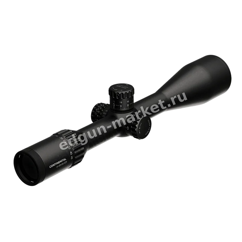 Профиль трубы сбоку оптического прицела Vector Optics Continental x8 6-48x56 ED MOA Tactical