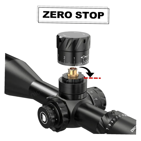 Механизм Zero Stop Discovery HD GEN2 5-30x56 — барабан приподнят